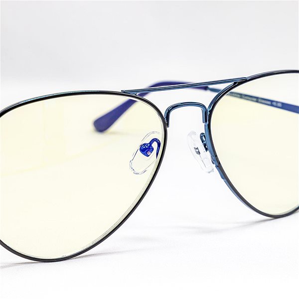 Okuliare na počítač GLASSA Blue Light Blocking Glasses PCG 09, dioptrie: +2.50 modrá Vlastnosti/technológia