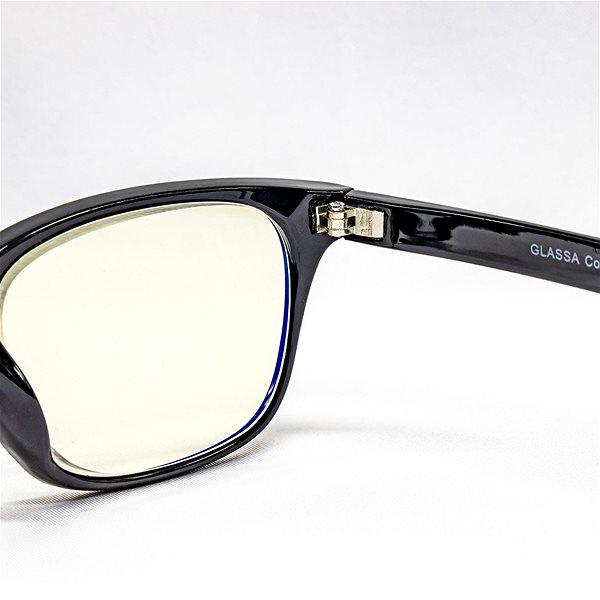 Okuliare na počítač GLASSA Blue Light Blocking Glasses PCG 01, dioptrie: +0.00, čierna Vlastnosti/technológia
