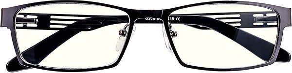 Okuliare na počítač GLASSA Blue Light Blocking Glasses PCG 208, dioptrie +1,50    sivá ...