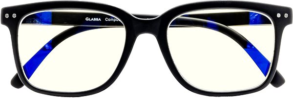 Okuliare na počítač GLASSA, Blue Light Blocking Glasses PCG 013, +0,00 dio,   čierna ...
