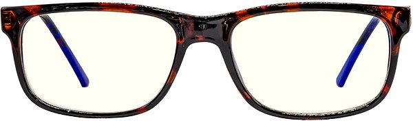 Okuliare na počítač GLASSA, Blue Light Blocking Glasses PCG 02, +1,50 dio, hnedo-zlaté ...