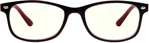 Okuliare na počítač GLASSA Blue Light Blocking Glasses PCG 030, +0,00 dio, čierno-červené ...
