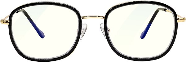 Monitor szemüveg GLASSA Blue Light Blocking Glasses PCG 019, dioptria: +2,50, fekete ...