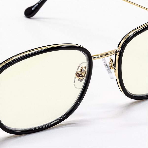 Monitor szemüveg GLASSA Blue Light Blocking Glasses PCG 019, dioptria: +2,50, fekete ...