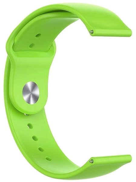 Remienok na hodinky BStrap Silicone Universal Quick Release 18 mm, fruit green ...