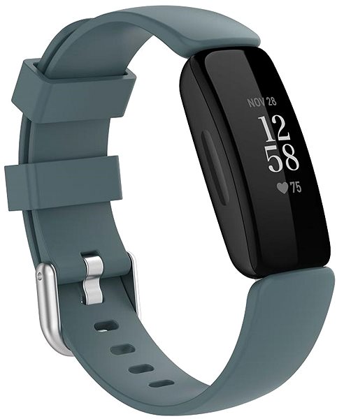 Remienok na hodinky BStrap Silicone na Fitbit Inspire 2, Rock blue ...