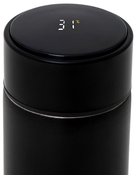 MG Smart Cup digitální termoska 500 ml, černá - Termoska