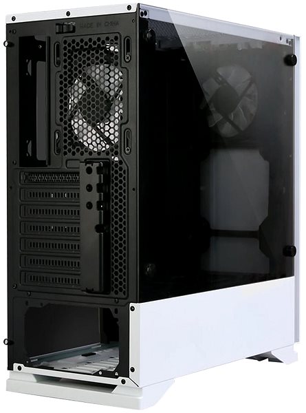 PC-Gehäuse Zalman S5 White Rückseite
