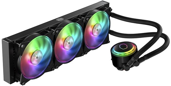 Water Cooling Cooler Master MasterLiquid ML360R RGB Lateral view