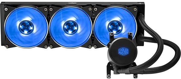 Water Cooling Cooler Master MasterLiquid ML360 RGB TR4 Edition Screen
