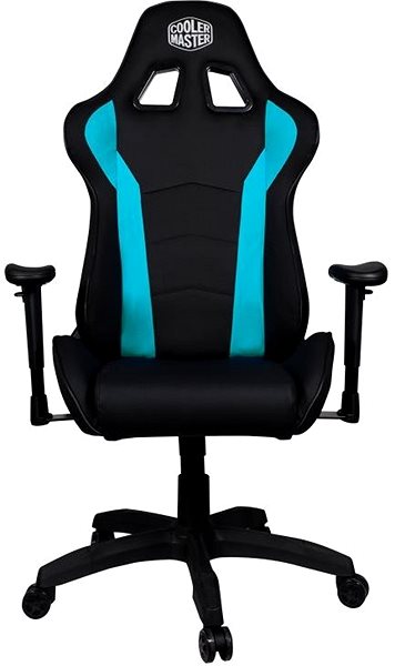 Gamer szék Cooler Master CALIBER R1 gamer szék, fekete-kék Képernyő
