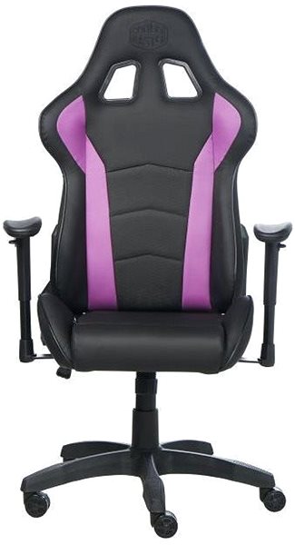 Gaming Chair Cooler Master CALIBER R1, Black-Violet Screen