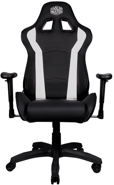 Gamer szék Cooler Master CALIBER R1, fekete-fehér Képernyő