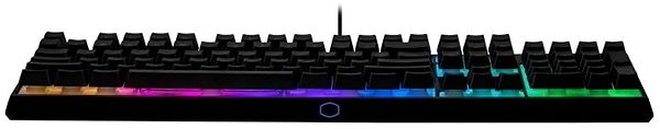 Gaming Keyboard Cooler Master MK110, US Layout, Black Lateral view