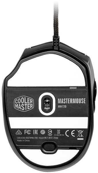 Herná myš Cooler Master MM720, čierna matná ...