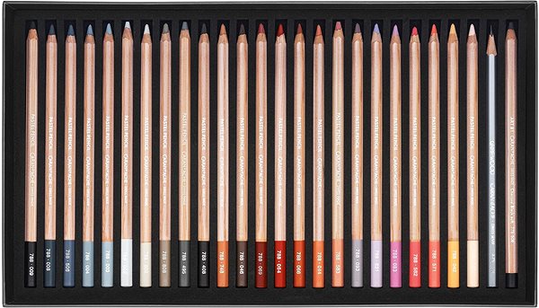 Pastelky CARAN D'ACHE Umelecké pastely v ceruzke 76 farieb + 2 grafitové ceruzky ...