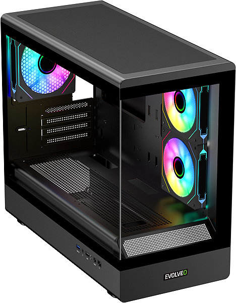 PC Case EVOLVEO Ursus Black ...