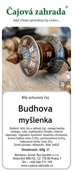 Tea Čajová zahrada Buddha gondolata 1000 g ...