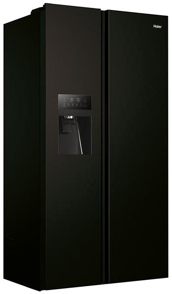 American Refrigerator HAIER HSR3918FIPB Lateral view