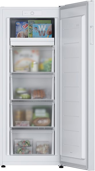 Upright Freezer CANDY CNUQ2L513EW UP Freezer 300 ...