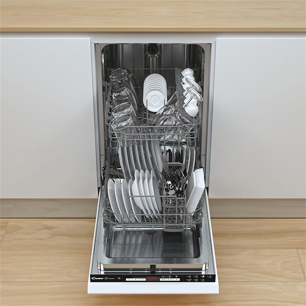 Narrow Built-in Dishwasher CANDY CDIH 2D949 Screen
