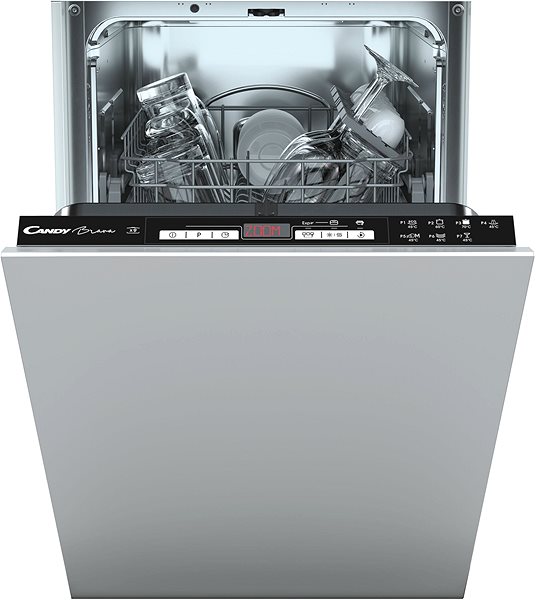 Beépíthető mosogatógép CANDY CDIH 2D949 Képernyő