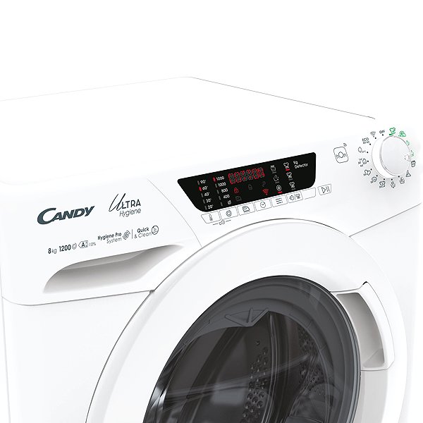 Washing Machine CANDY HE 1284TWM6/1-S ULTRA HYGIENE ...