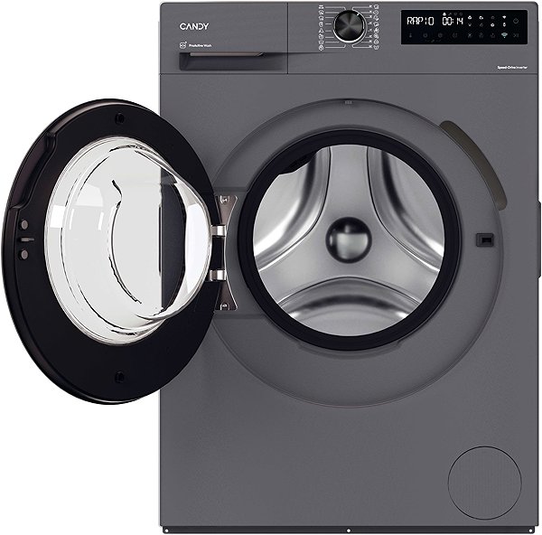 Narrow Washing Machine CANDY BR 26SSB6G-S ULTRA SLIM ProWash 500 ...