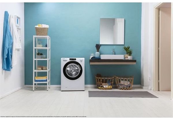 Washer Dryer CANDY CSOW4 4645TWBE-S Lifestyle