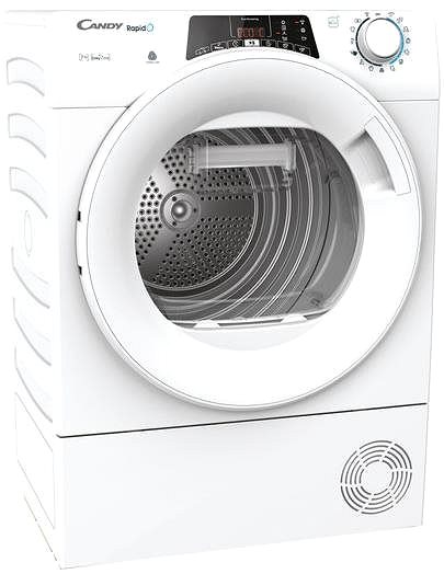 Clothes Dryer CANDY RO4H7A1TEX-S Lateral view