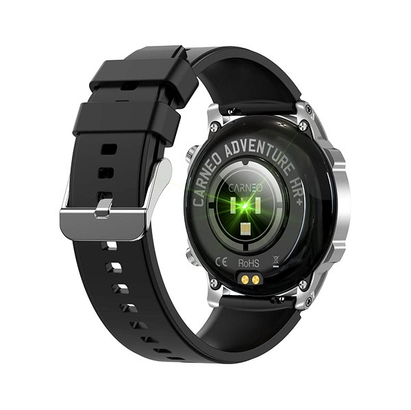 Smart hodinky CARNEO Adventure HR+ silver ...