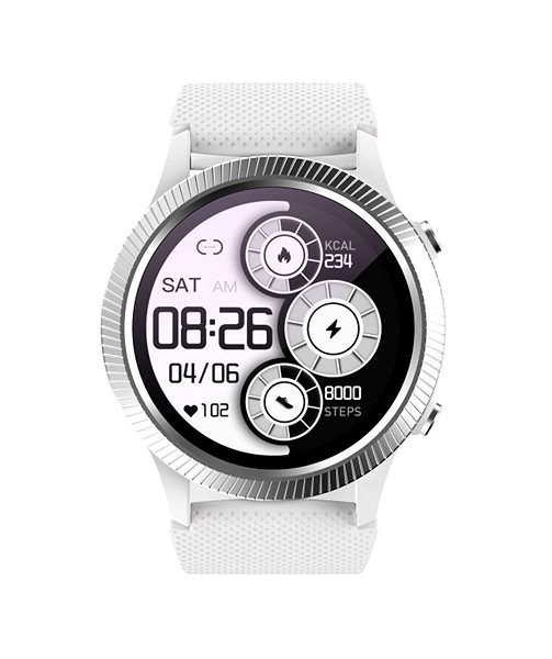 Smart hodinky CARNEO Athlete GPS silver ...