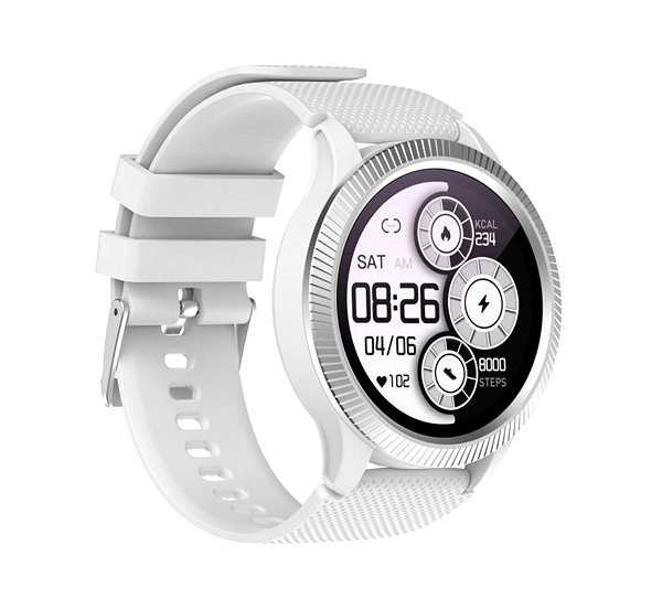 Smart hodinky CARNEO Athlete GPS silver ...