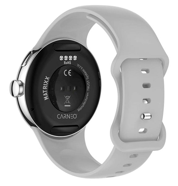 Smartwatch CARNEO Matrixx HR+ silber ...