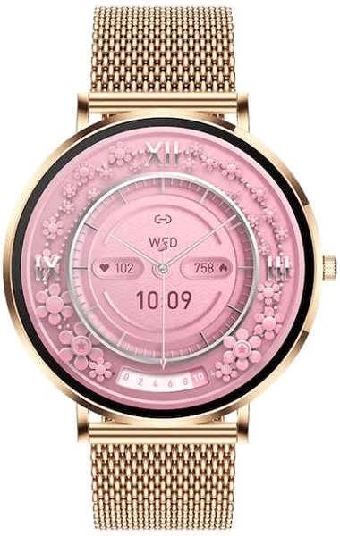 CARNEO Phoenix HR+ 2nd gold smartwatch.