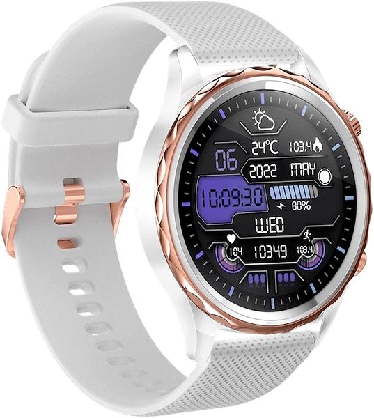 Smart Watch CARNEO Queen HR+ rosegold ...