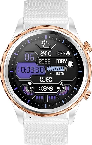 Smart Watch CARNEO Queen HR+ rosegold ...