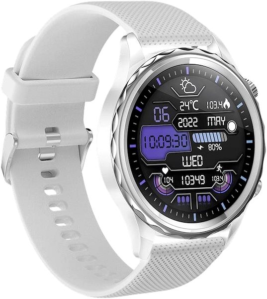 Smart Watch CARNEO Queen HR+ silver ...