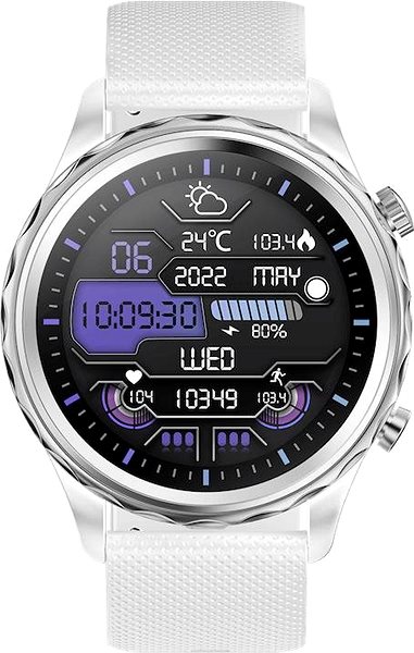 Smart Watch CARNEO Queen HR+ silver ...