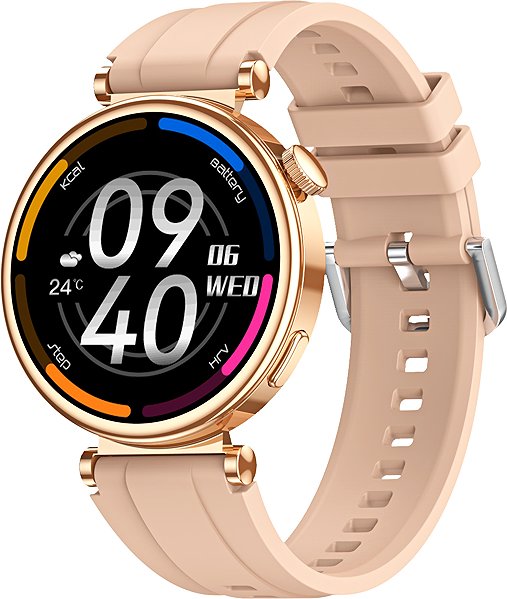 Smart Watch CARNEO Venus HR+ rosegold ...