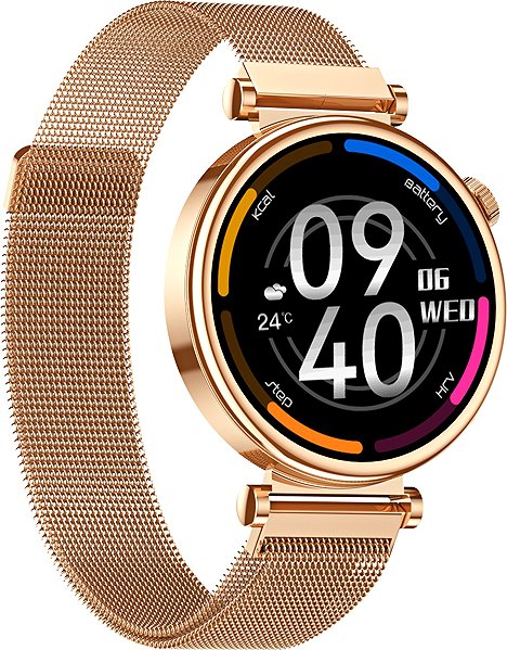 Smart Watch CARNEO Venus HR+ rosegold ...