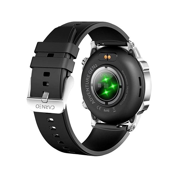 Smart Watch CARNEO Adventure HR+ 2nd gen. silver ...