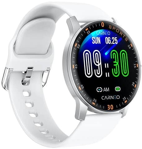 Smart Watch CARNEO Gear+ Platinum Woman Silver Lateral view
