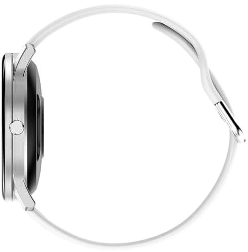 Smartwatch CARNEO Gear+ Platinum Woman Silver Seitlicher Anblick