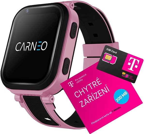 Smart Watch CARNEO GuardKid+ 4G ULTRA 2nd gen. pink ...