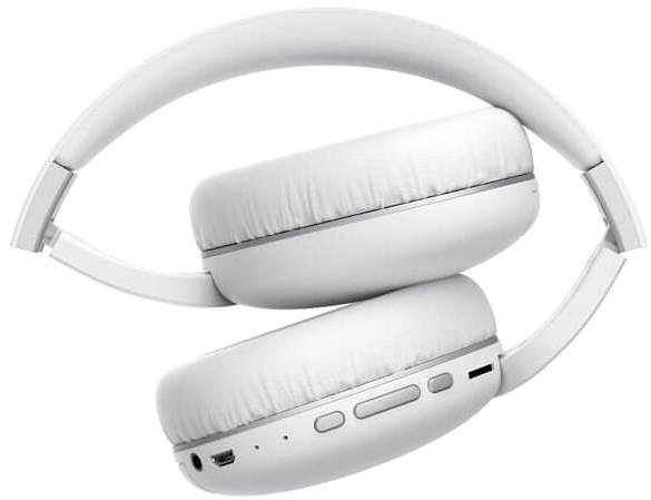 Vezeték nélküli fül-/fejhallgató CARNEO S10 DJ white ...