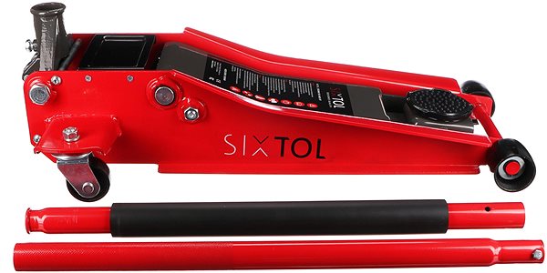 Hever Sixtol Pojízdný hydraulický zvedák heavy-duty 3t nízkoprofilový SX JACK 3T ...