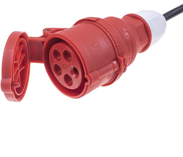 Adapter SECTRON Reducer CEE 5pin 16 A - CZ SCHUKO 16 A 230V 1 m ...