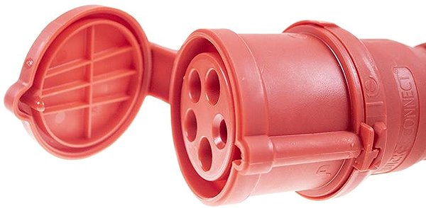 Adapter SECTRON Reducer CEE 5pin 32 A - CEE 3pin (camping) 32 A 230V 1 m ...
