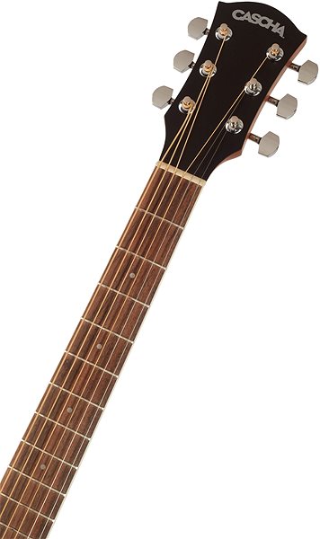 Akusztikus gitár CASCHA HH 2080 Stage Series Dreadnought Acoustic Guitar Set ...